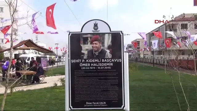 manisa da sehit omer halisdemir parki