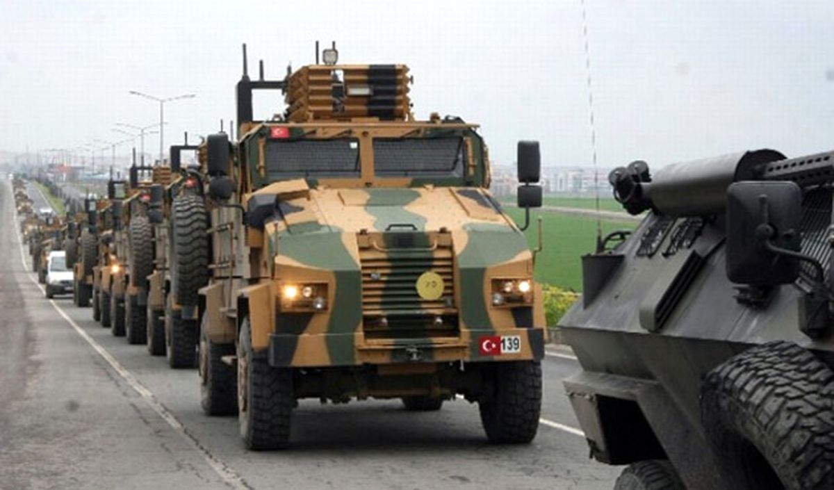 Suriye Sınırına Askeri Sevkiyat