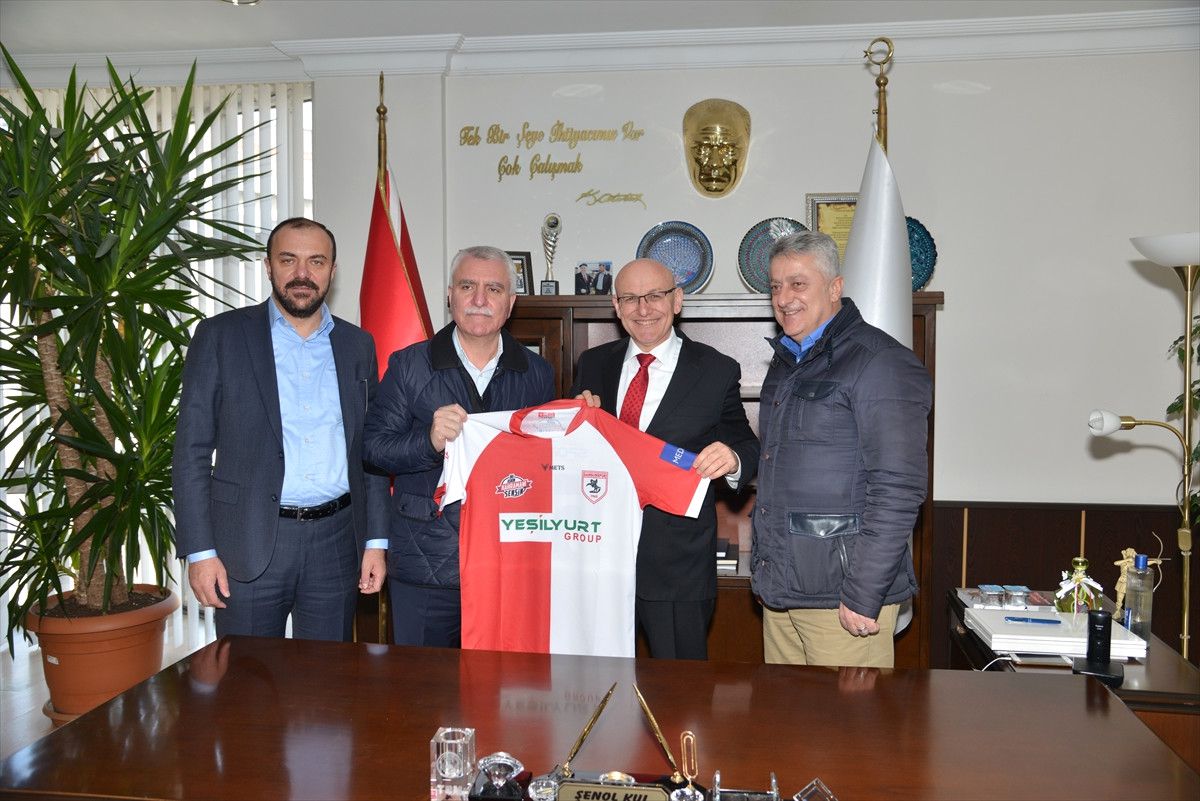 Terme Belediye Başkanı Kul\'dan Samsunspor\'a Destek