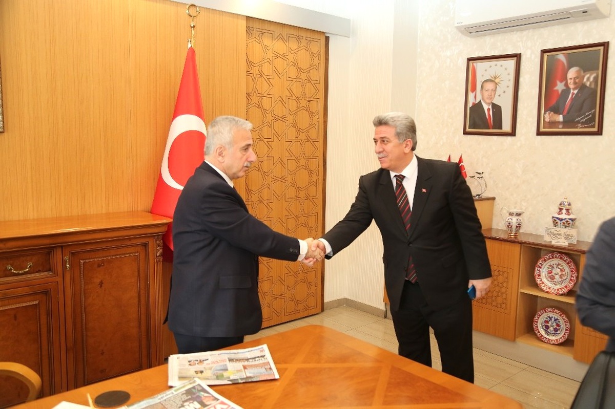 Vali Kamçı\'ya Deprem Haftası Ziyareti