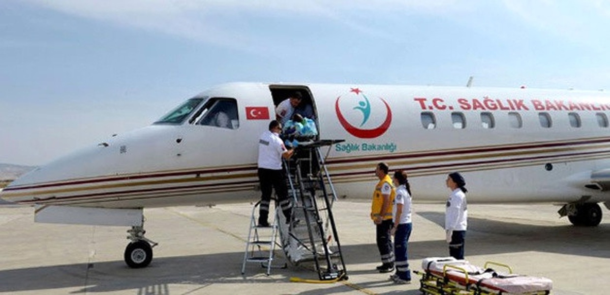 Ambulans Uçak Kalp Hastası Bebek İçin Havalandı
