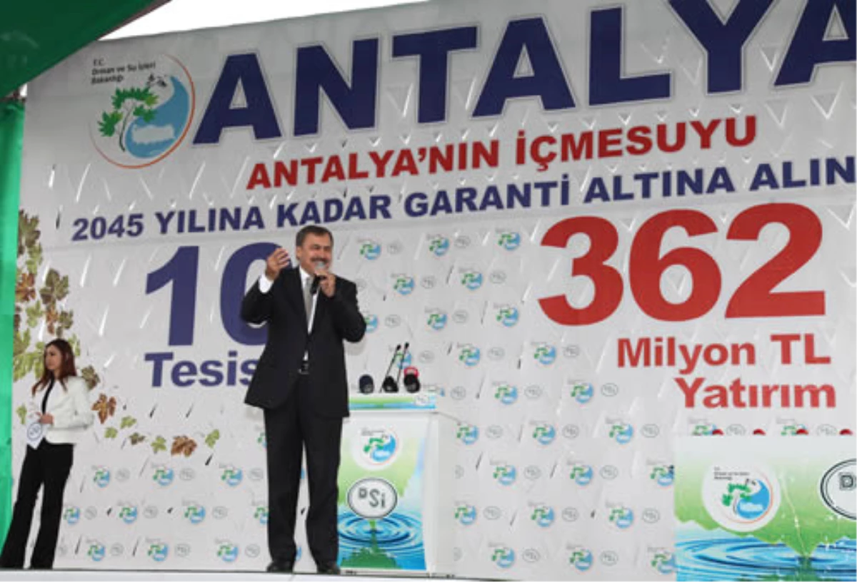 Antalya\'ya 13 Tesis Kazandırılıyor