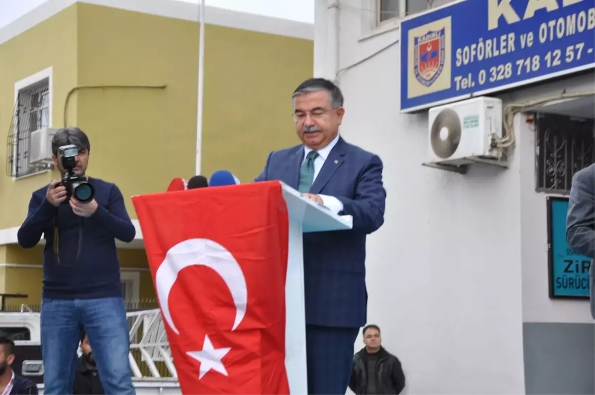 Bakan Yılmaz Şehit Harun Saltalı Ortaokulu\'nun Açılışını Yaptı