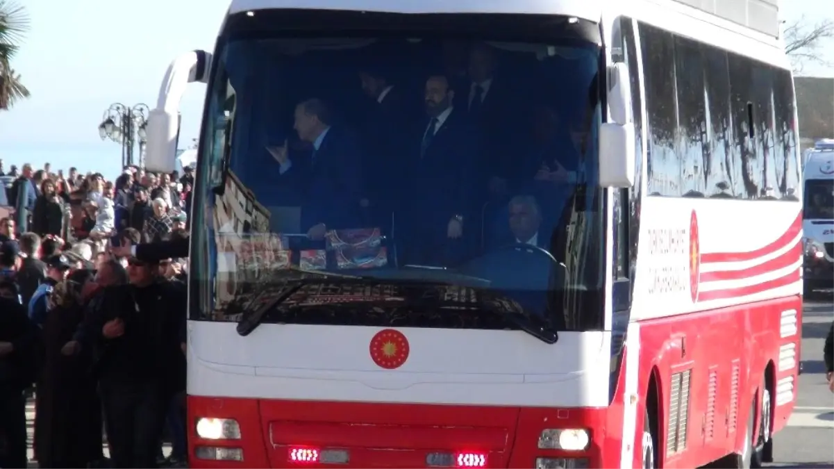 Cumhurbaşkanı Erdoğan Tekirdağ\'da