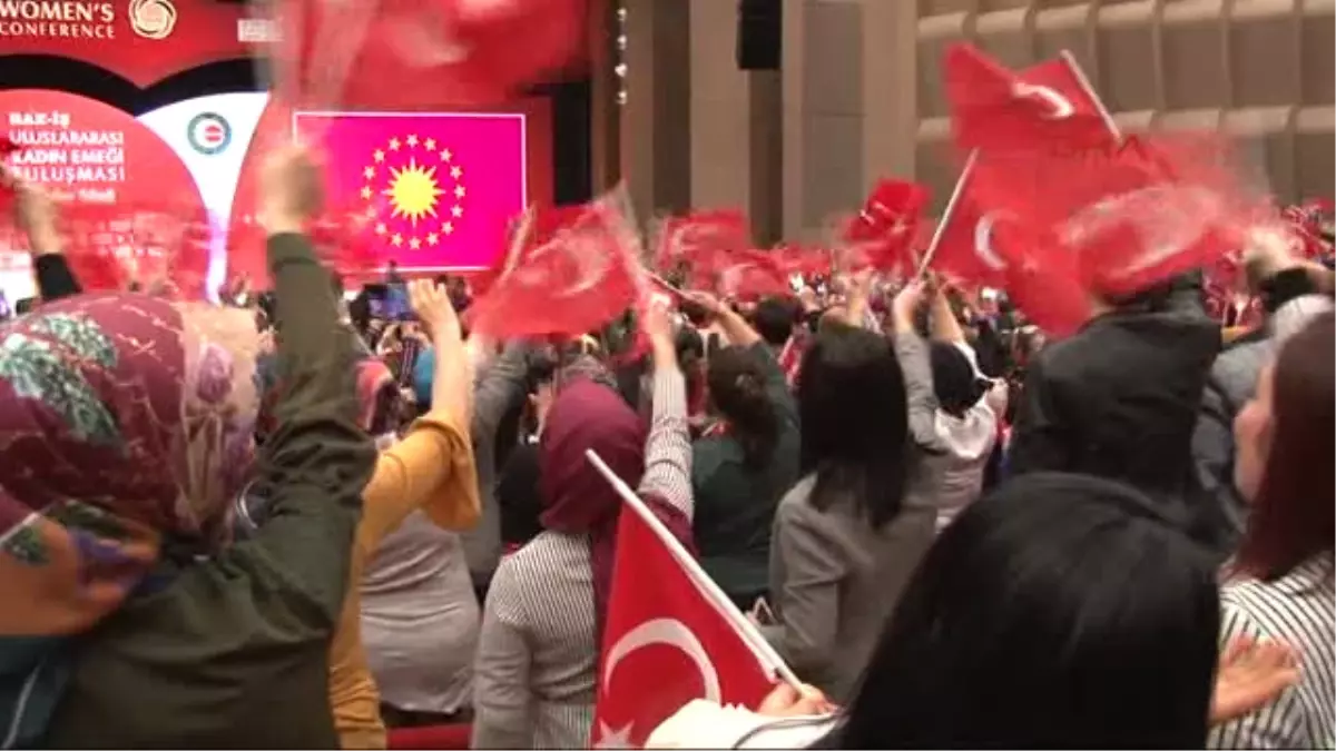 Cumhurbaşkanı Erdoğan Uluslararası Kadın Buluşmasında Konuştu