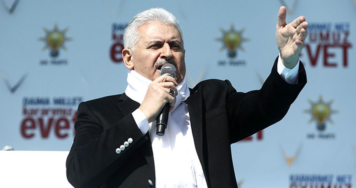 Yıldırım'dan PKK ve Kandil'e Rest: 'Evet' Çıkacak, Siz De Yanacaksınız