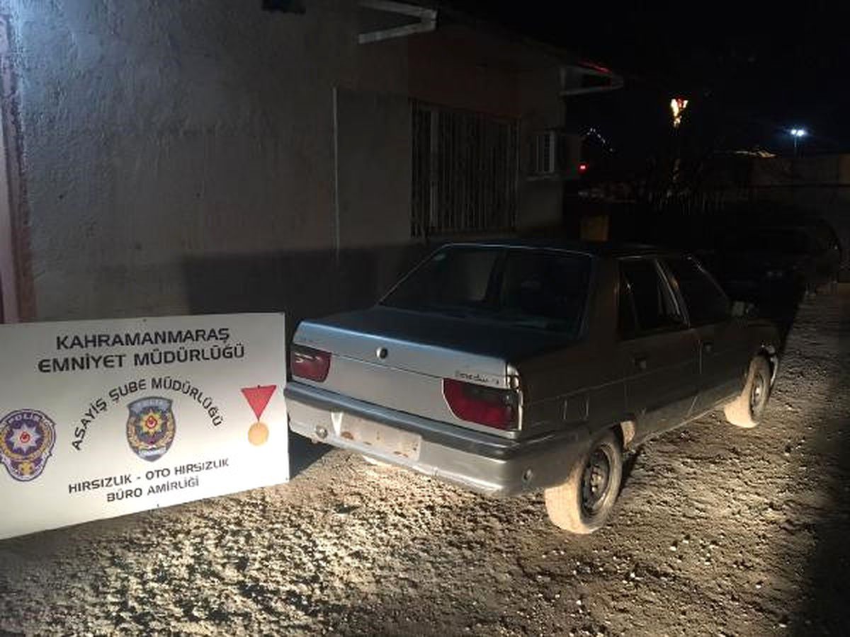 Kahramanmaraş\'ta Çalıntı 1 Otomobil ve 5 Motosiklet Ele Geçti