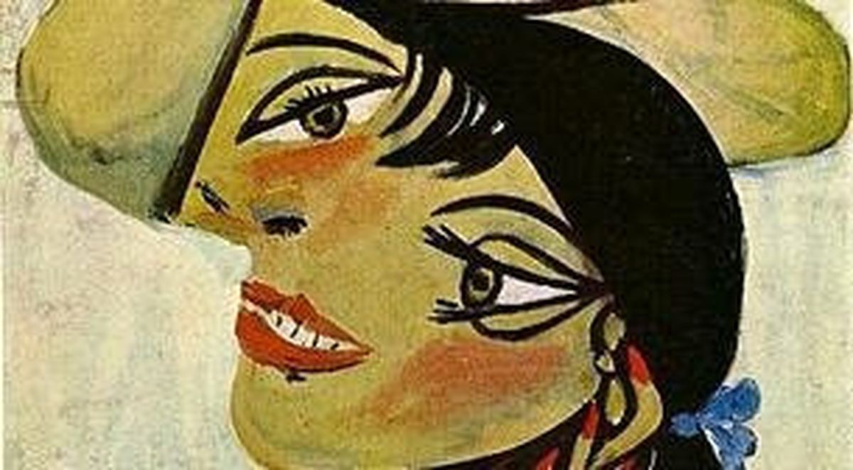 Masterpiece - Pablo Picasso - Şapkalı Kız
