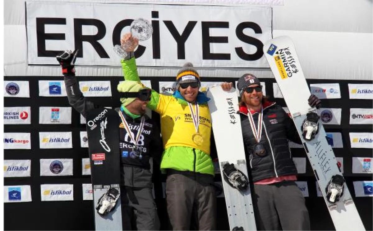 Snowboard Dünya Kupası Final Yarışları Erciyes\'te Yapıldı