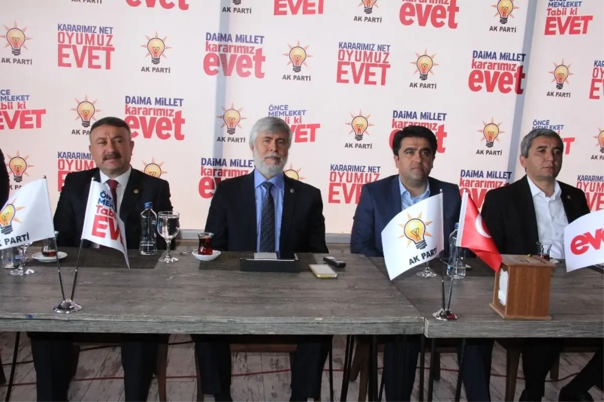 AK Parti Milletvekilleri, Mersin Basınına Anayasa Değişikliği Paketini Anlattı