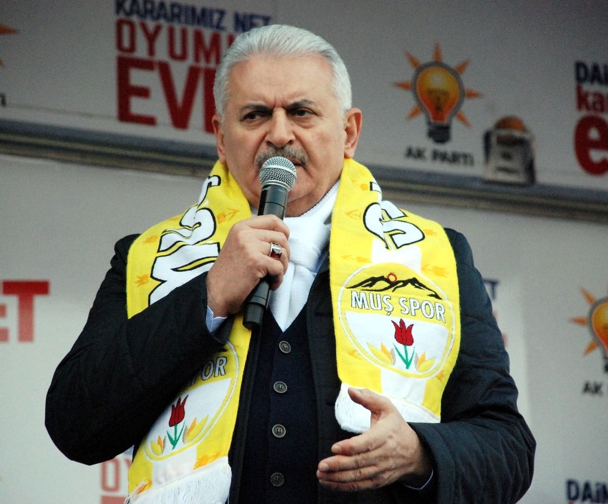 Aktüel Görüntü) Başbakan Yıldırım: Milletimiz Bizi Parçalamaya Çalışanlara Gereken Dersi Verecek