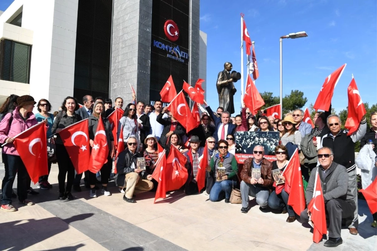 Atatürk\'ün Antalya\'ya Gelişinin 87. Yıl Dönümü Kutlandı