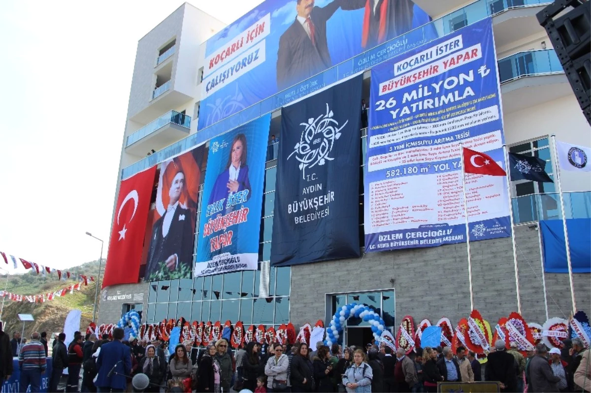 Başkan Çerçioğlu, Koçarlı Belediyesi Hizmet Binasını Hizmete Açtı