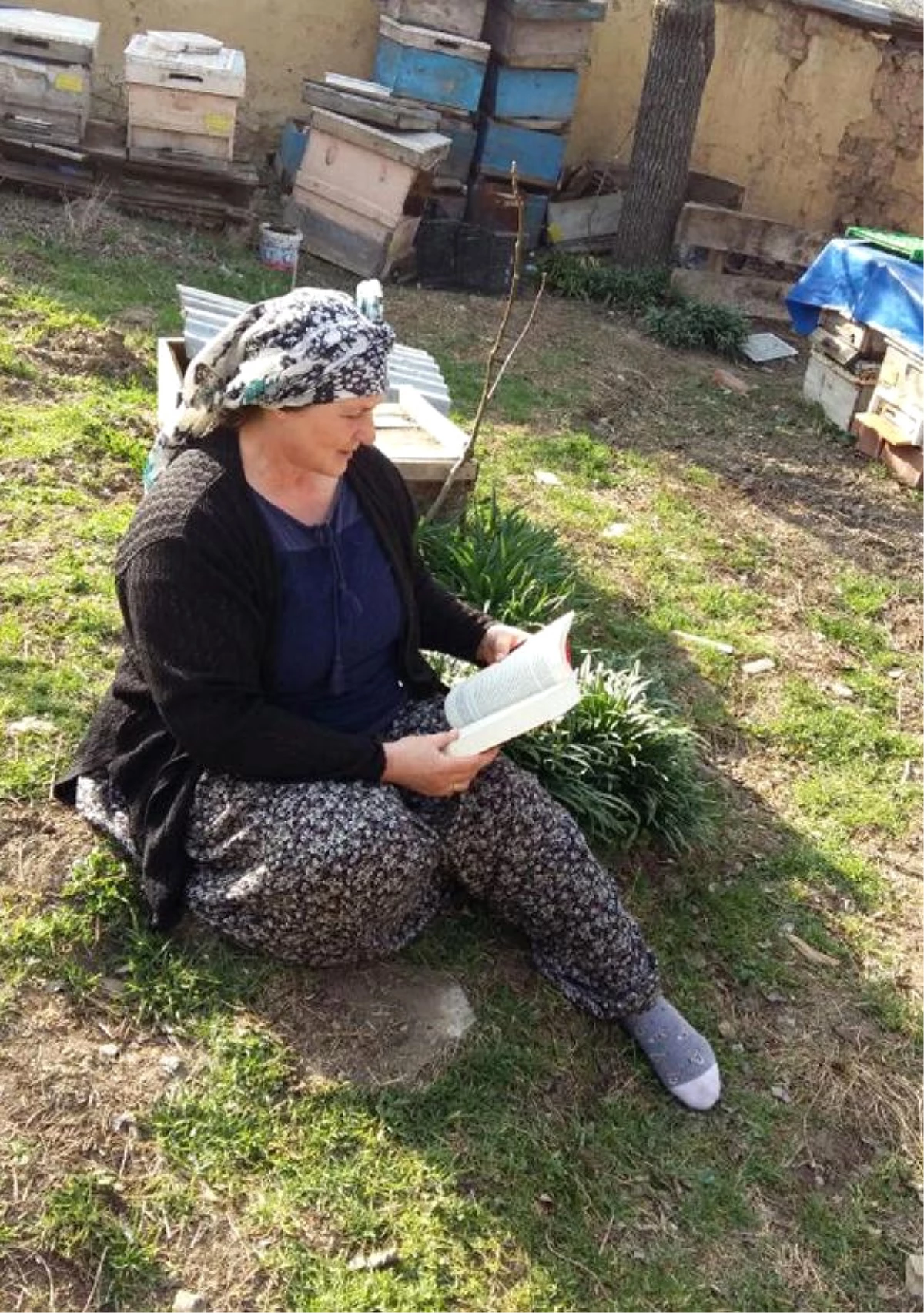 Kitap Kurdu Kadın Çiftçi; Evlilik Programları İzlemek Yerine Kitap Okunsun
