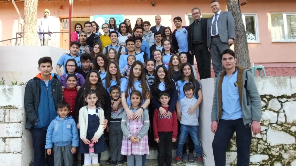 Burhaniye\' de Liseli Gençlerin Kardeş Okul Ziyareti