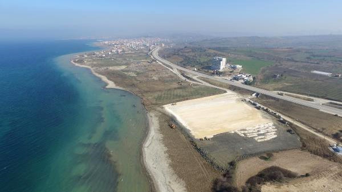 Çanakkale Köprüsü İçin Tören Alanı Hazırlanıyor