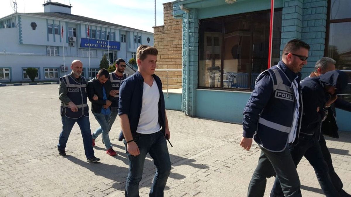 Düzce\'de Mazot Hırsızlığı