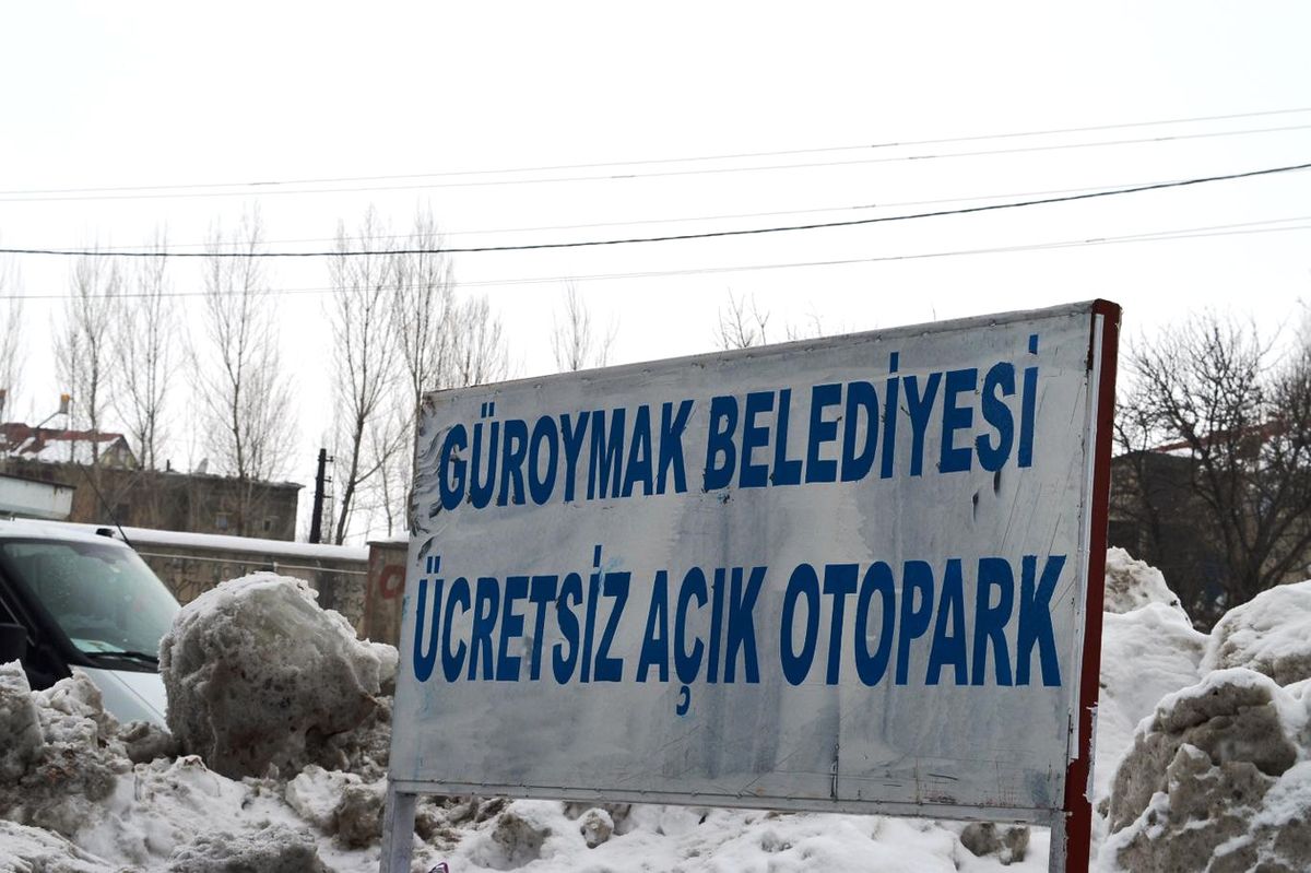 Güroymak Belediyesi\'nden Ücretsiz Otopark