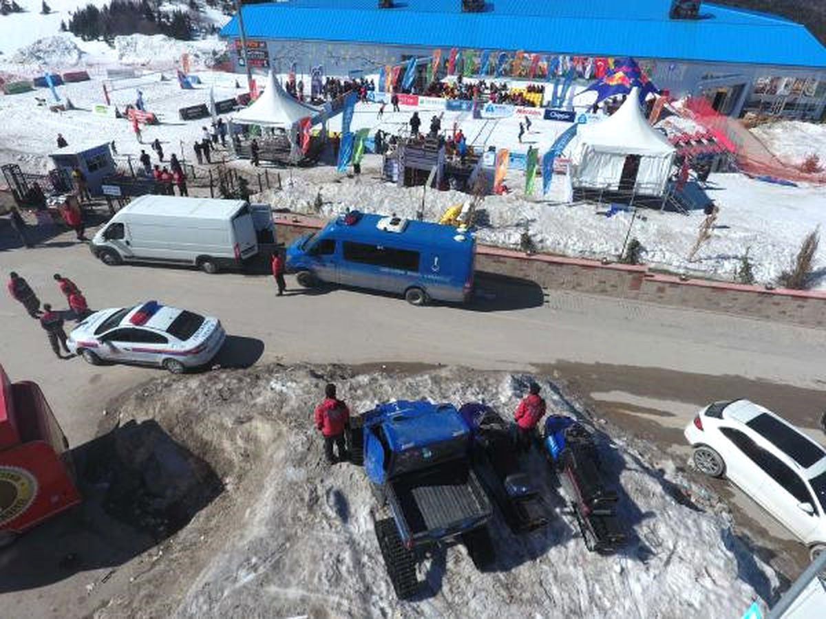 Jandarmadan Uludağ\'da "Drone"Lu Güvenlik Önlemi