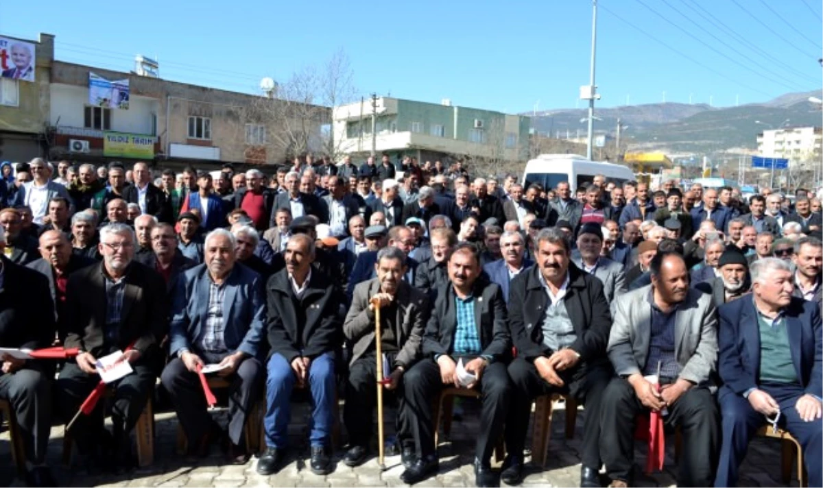 Nurdağı\'nda AK Parti Seçim Koordinasyon Merkezi Açıldı