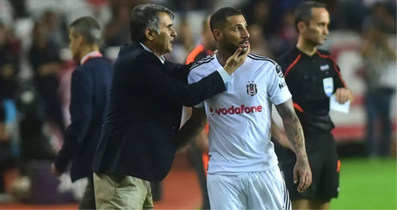 Şenol Güneş Quaresma ile Görüştü: Hırsını Olympiakos Maçında Göster