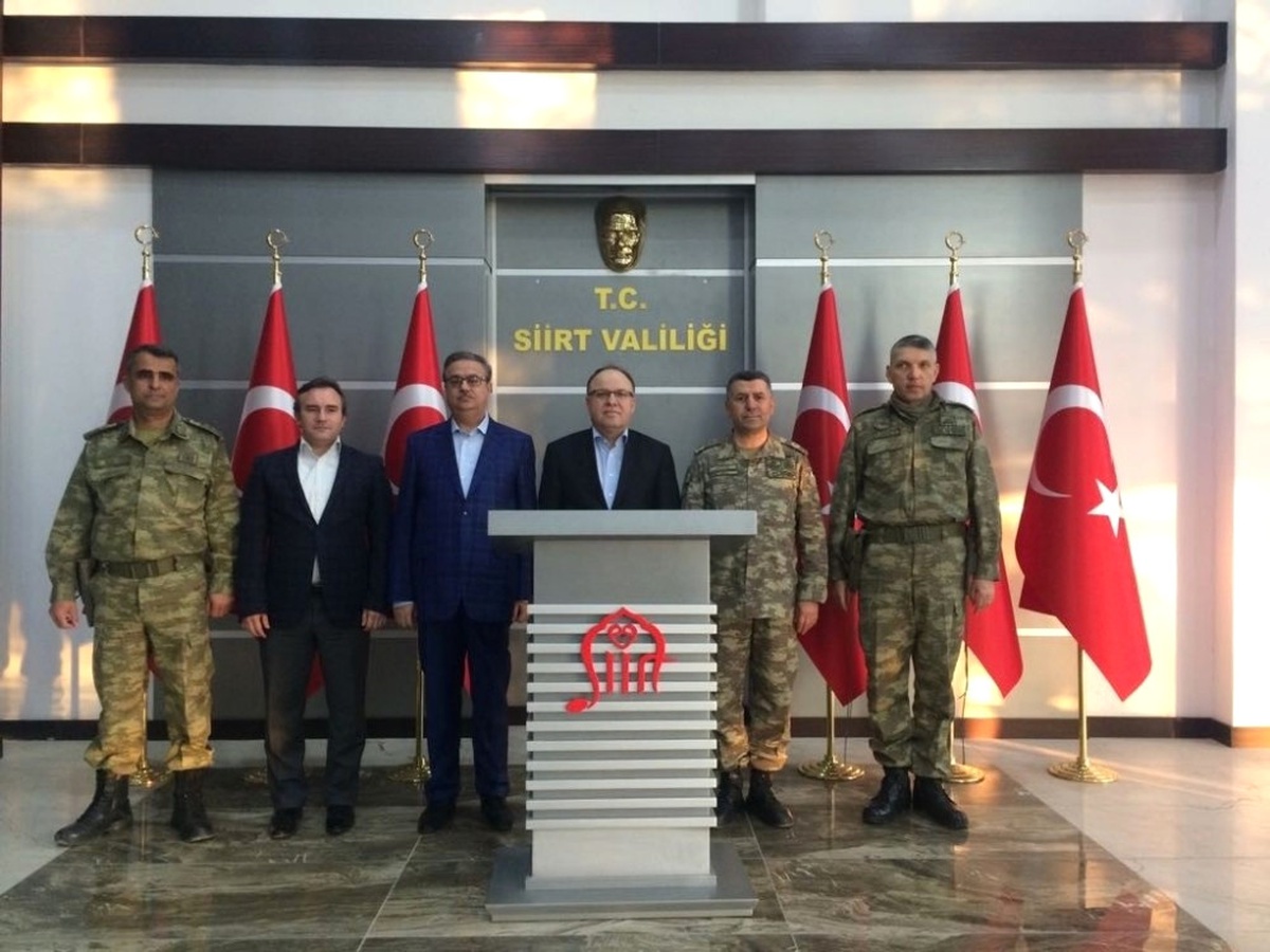Şırnak Valisi Ali İhsan Su, Siirt\'i Ziyaret Etti
