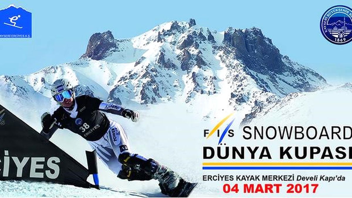 Snowboard Heyecanı Erciyes\'te!