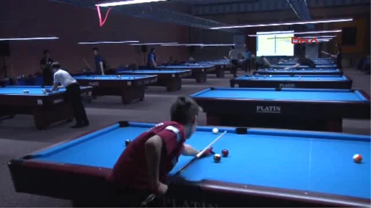 Türkiye Bilardo Şampiyonası\'nda Pool 1. Etabı Sona Erdi