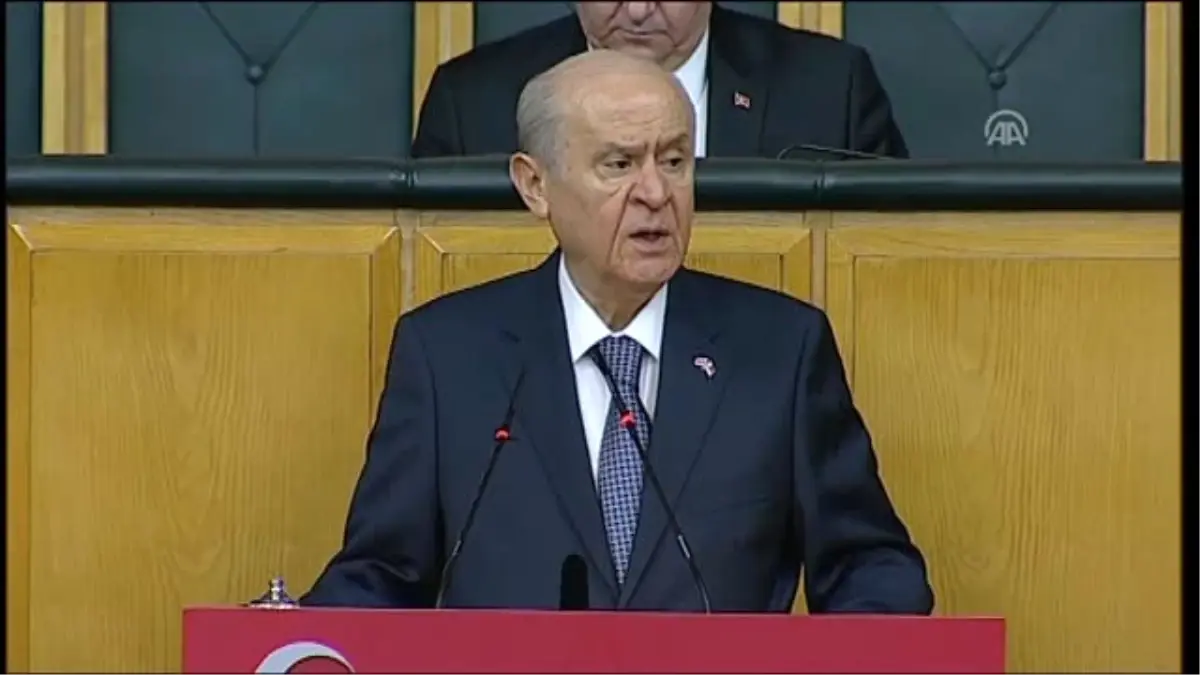 Bahçeli: "16 Nisan\'da Türklüğün Bekası Için \'Evet\' Diyeceğiz"