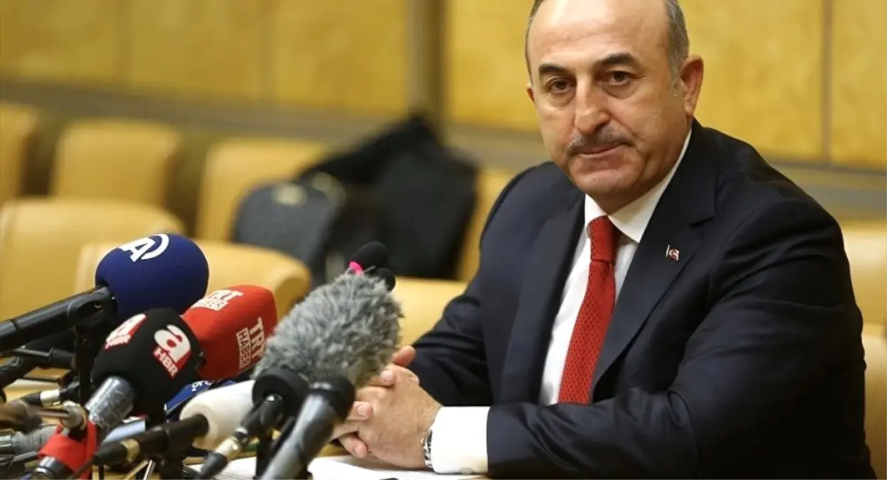 Bakan Çavuşoğlu\'nda Açıklamalar (1)