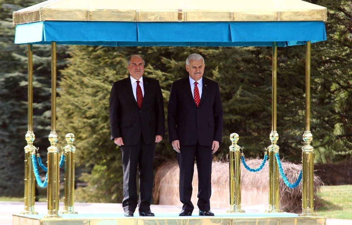 Başbakan Yıldırım, Ürdün Başbakanı Hani El-Mulki\'yi Resmi Törenle Karşıladı