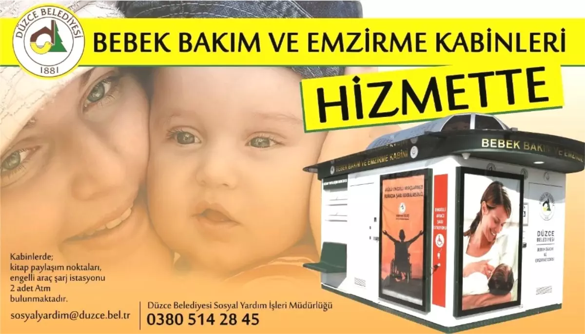 Bebek Emzirme Kabinleri Açılacak