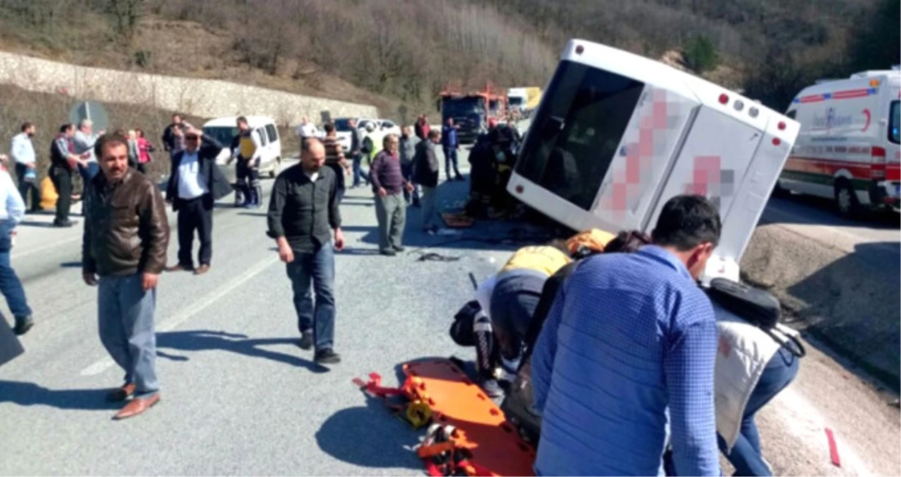 Türk Metal Sendikası Üyelerini Taşıyan Otobüs Devrildi: 7 Ölü, 34 Yaralı