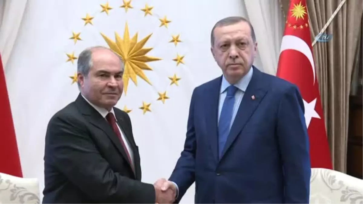 Cumhurbaşkanı Erdoğan, Ürdün Başbakanı Hani El Mulki\'yi Kabul Etti