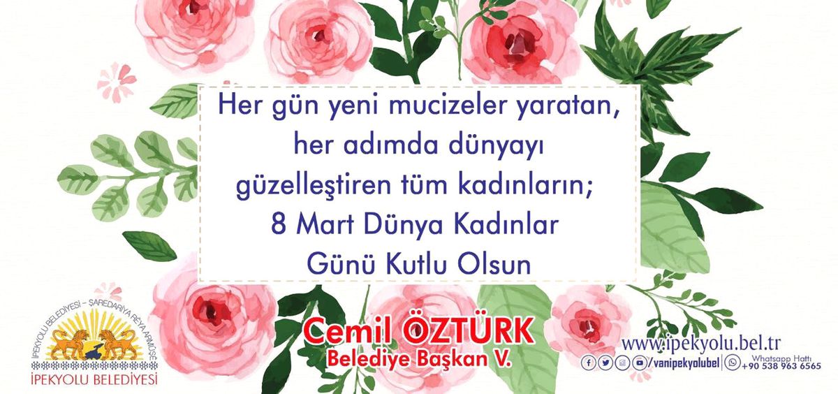 İpekyolu Belediyesi Kadınları Unutmadı