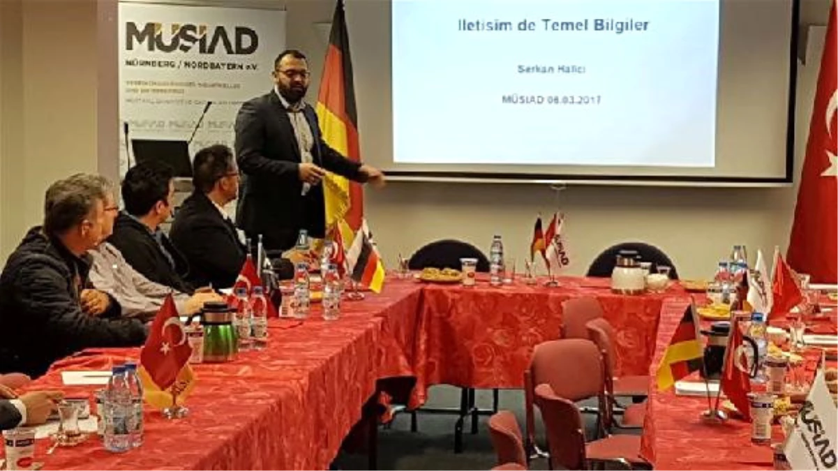 Nürnberg Müsiad\'ın Düzenlediği İletişim Teknikleri Semineri İlgi Gördü