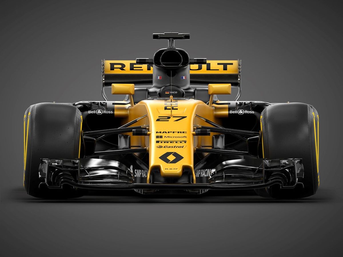 Renault Sport Formula 1 Takımı R.s.17\'yi Tanıttı