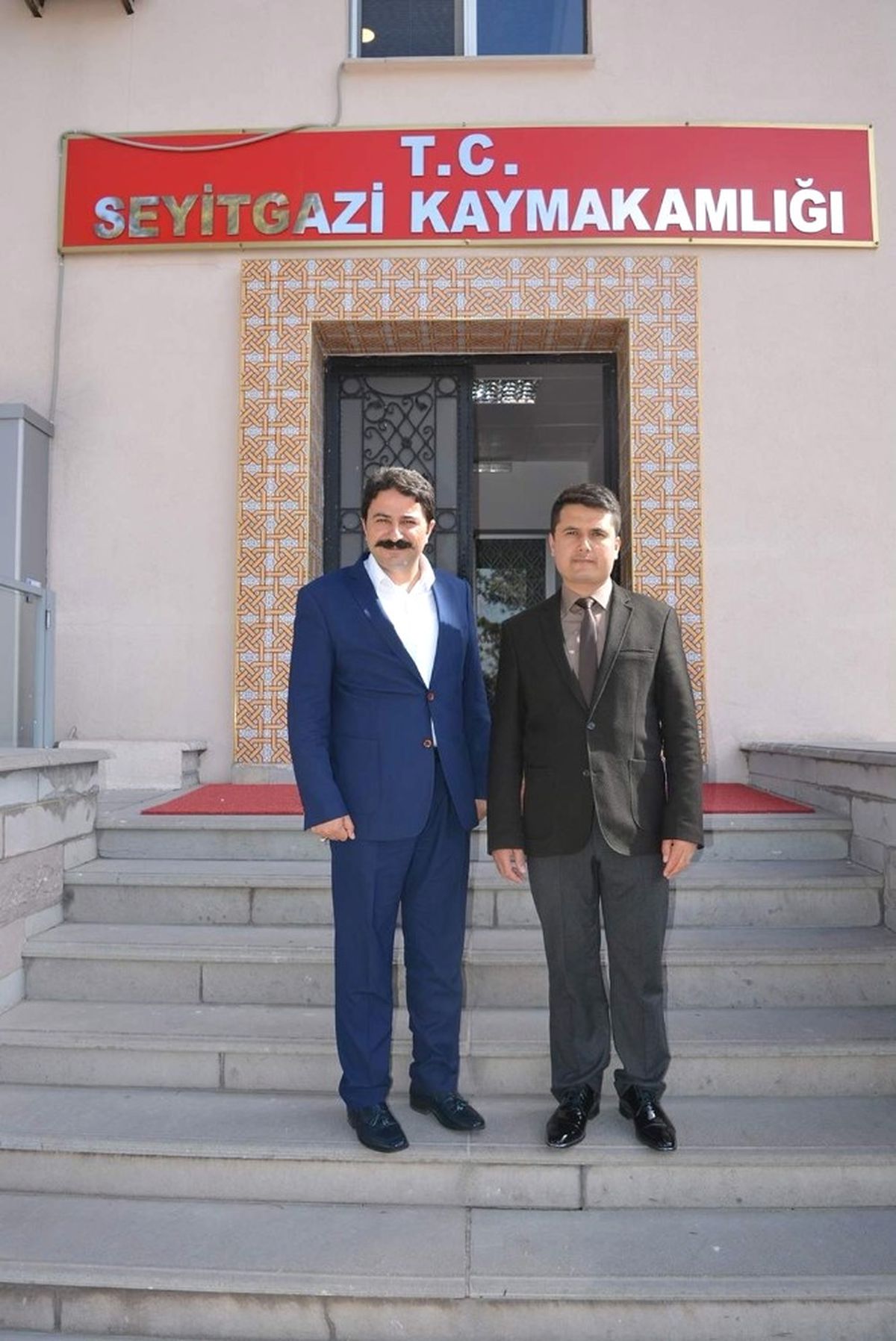Başkan Kalın\'dan Kaymakam Cankaloğlu\'na Hayırlı Olsun Ziyareti