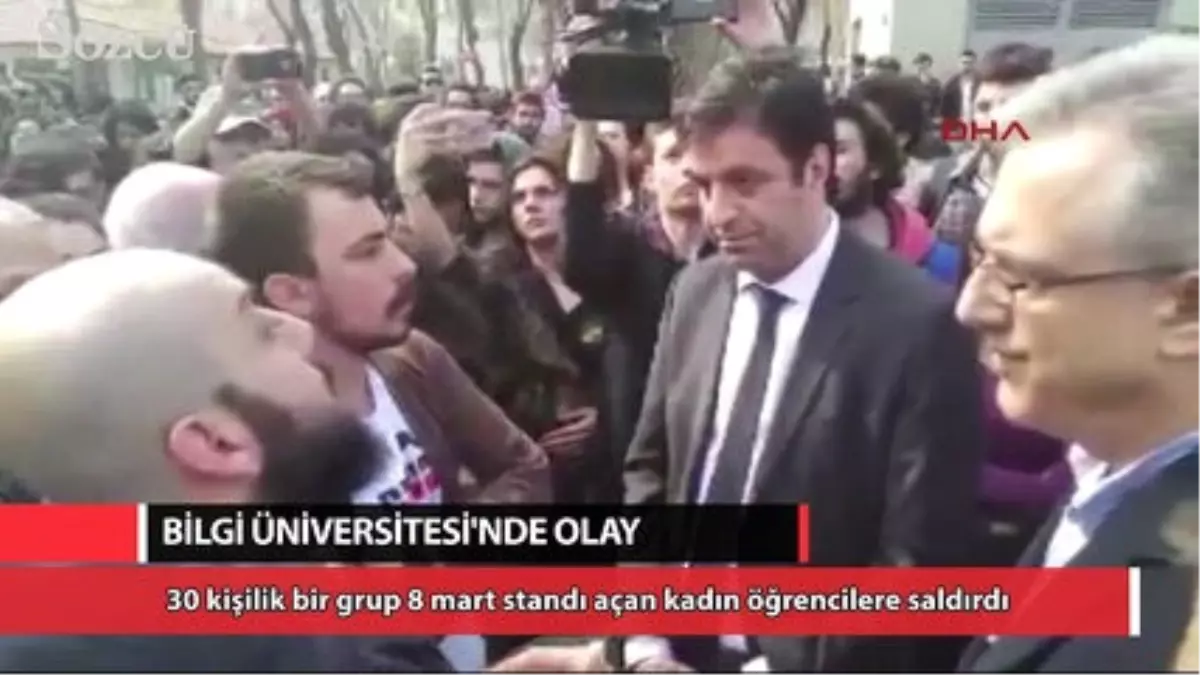 Bilgi Üniversitesi\'nde Olay!