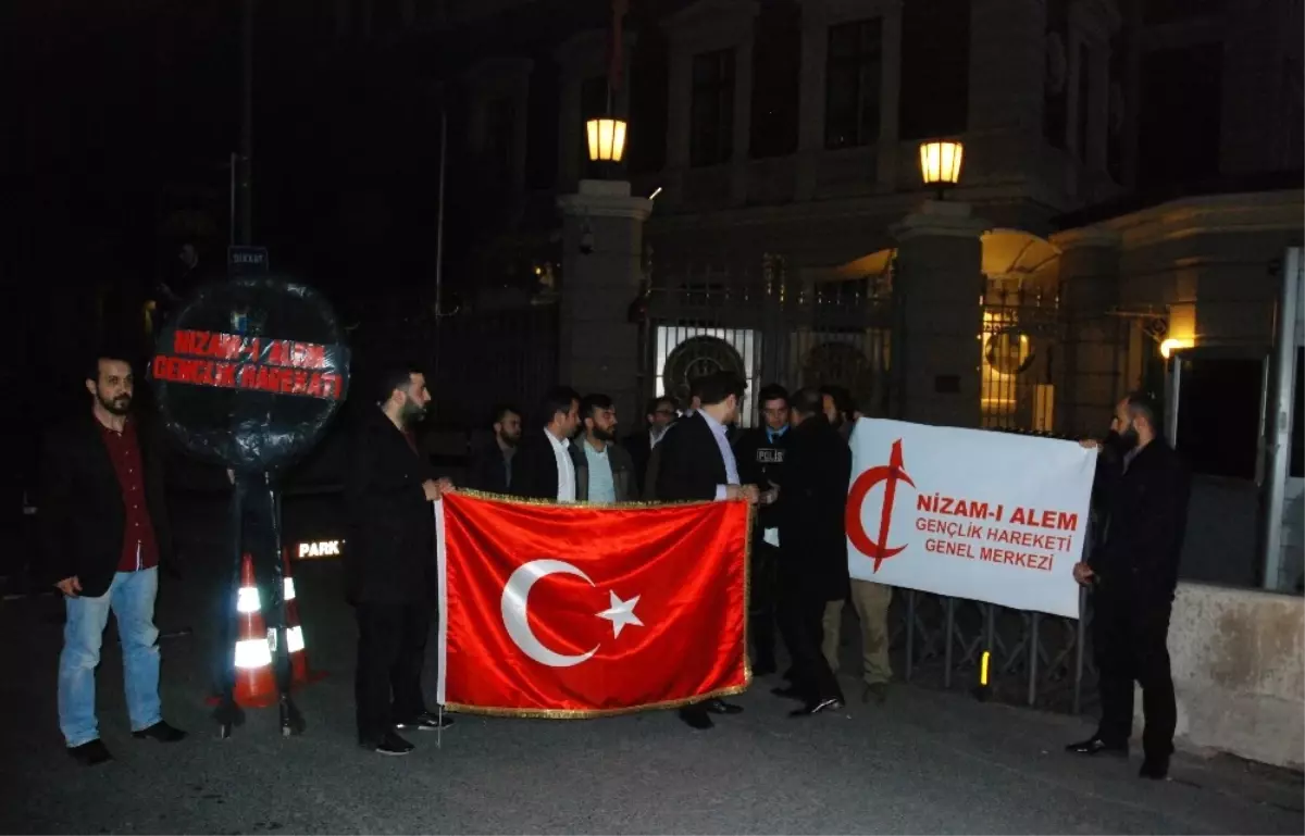 Dha İstanbul - Almanya Başkonsolosluğu Önünde Protesto Eylemi