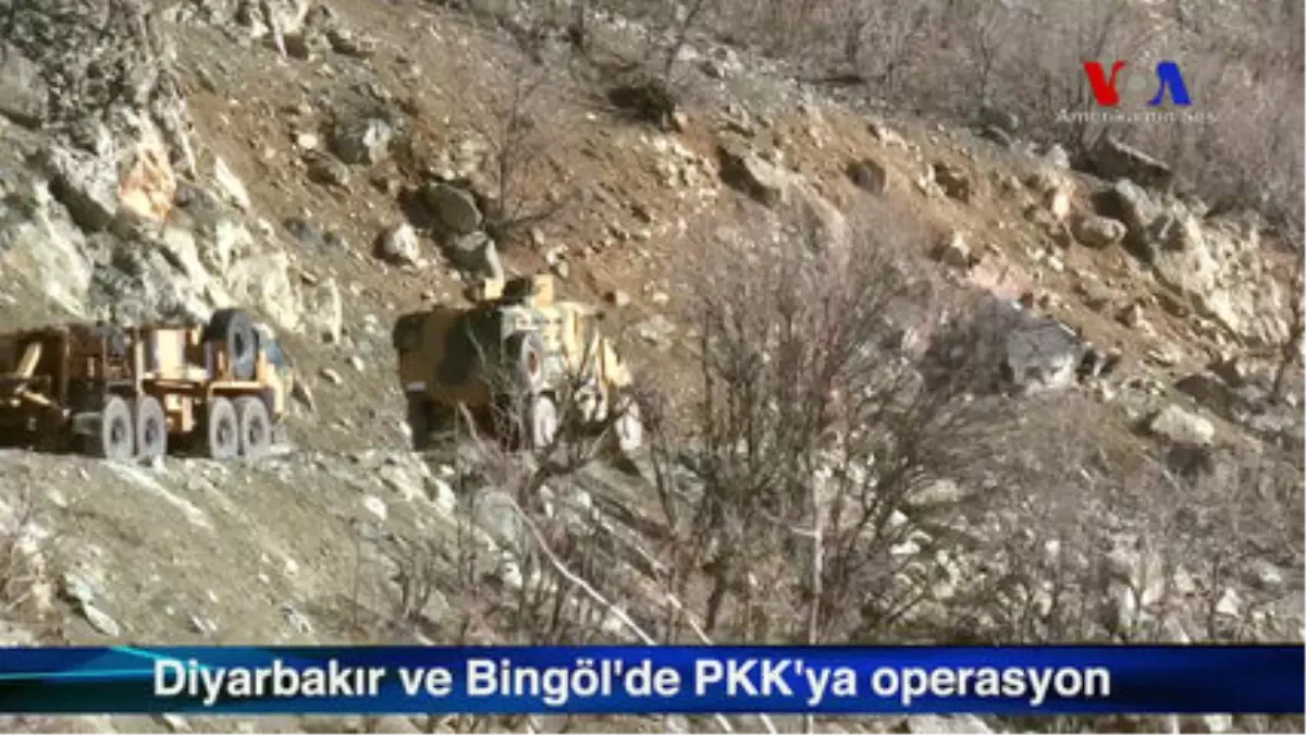 Diyarbakır ve Bingöl\'de PKK\'ya Operasyon