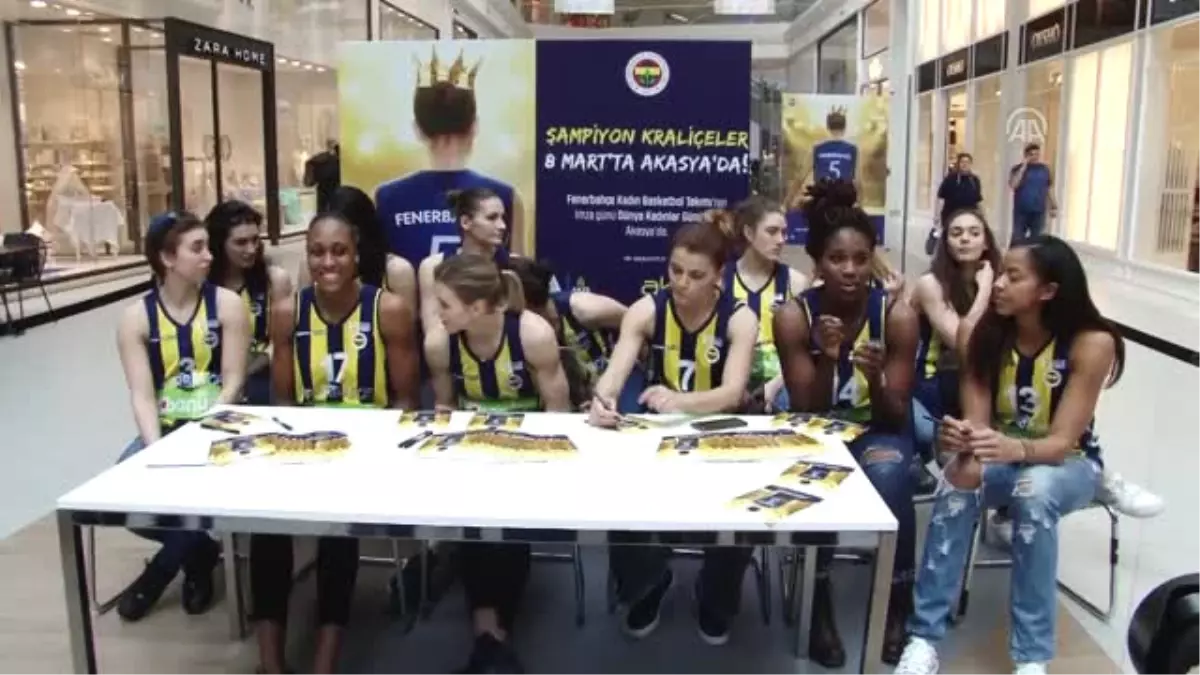 Fenerbahçeli Basketbolcular, Dünya Kadınlar Günü Etkinliğinde