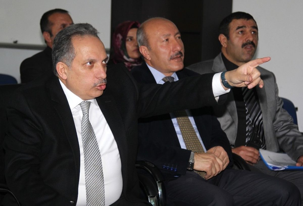 Genel Sekreter Yalçın\'a Brifing