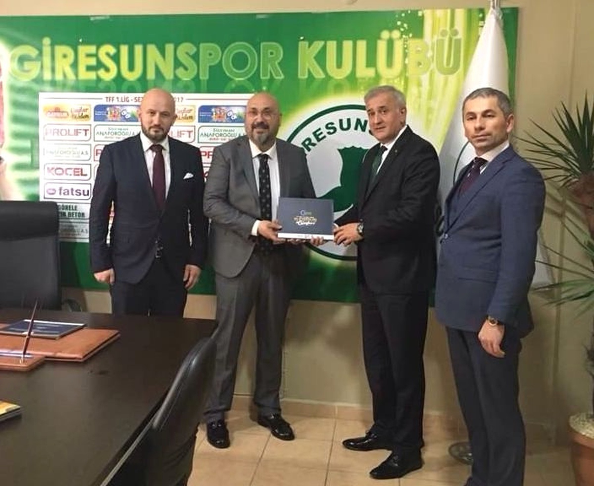 Giresun Federasyonu\'ndan Giresunspor\'a Ziyaret