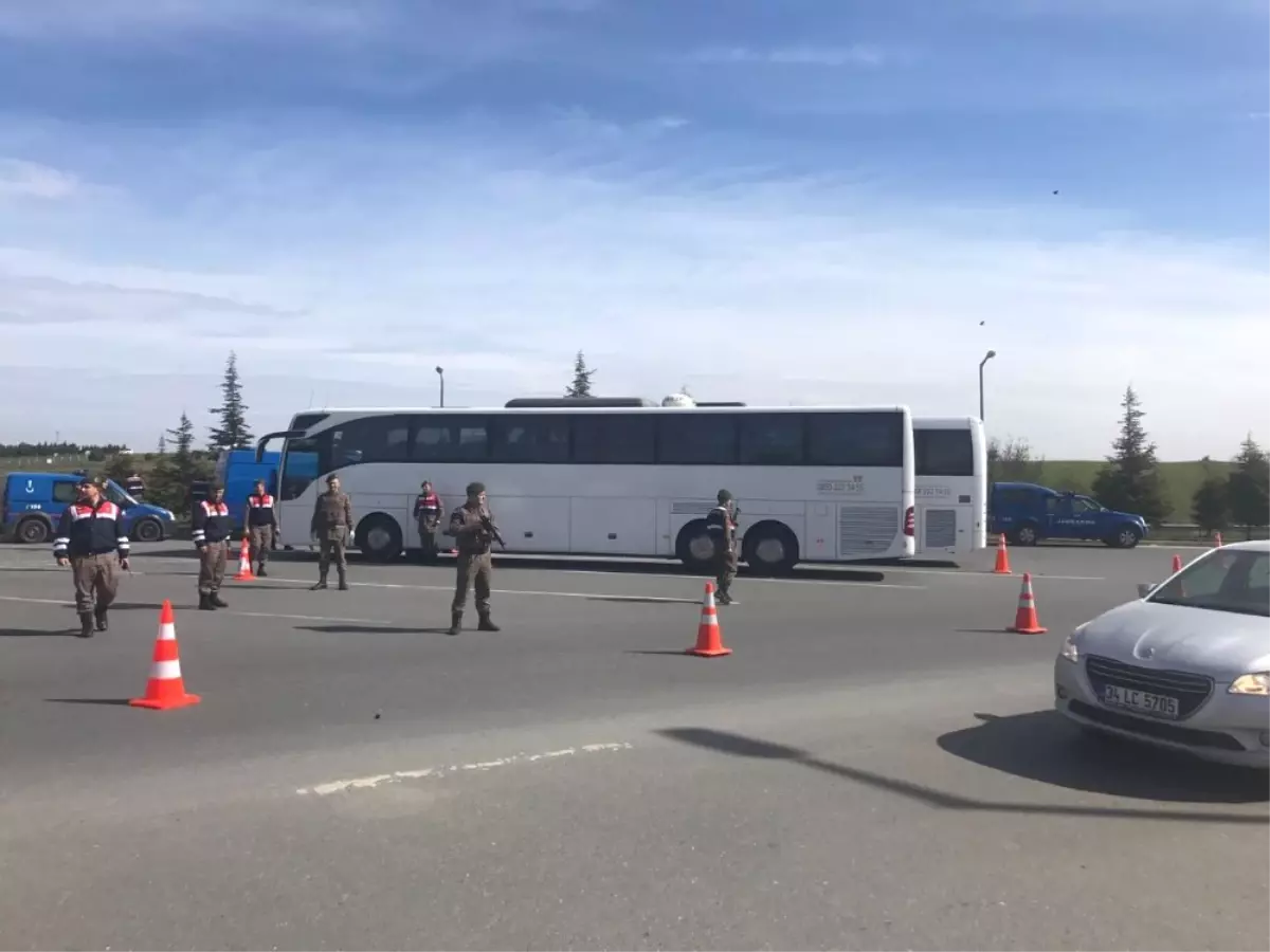 Jandarmadan Tem Otoyolunda Trafik Uygulaması