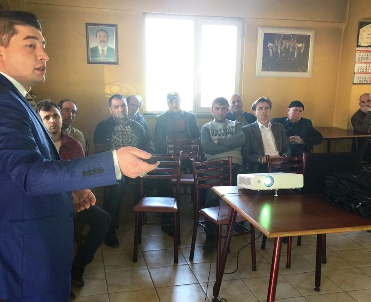 Kurtdere\'de Süt İnekçiliği Anlatıldı