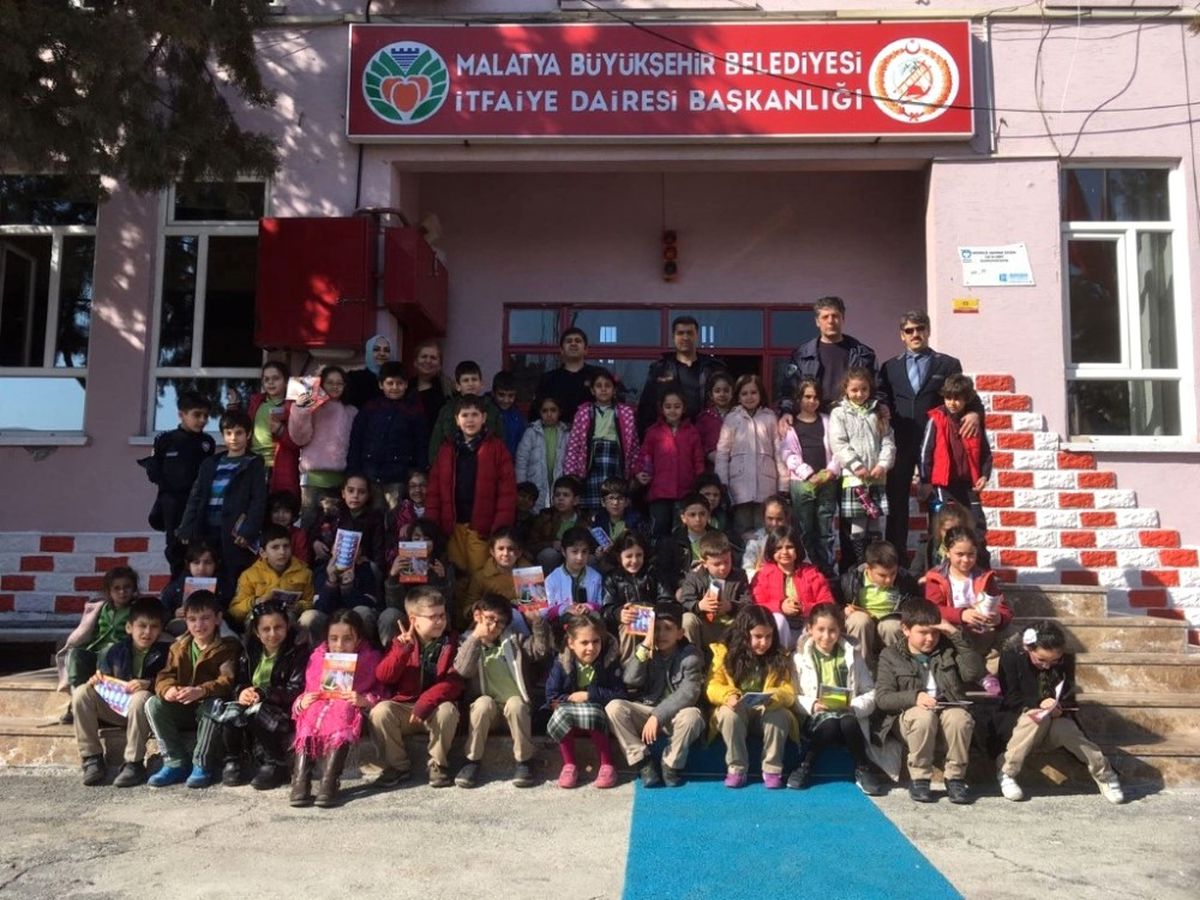 Öğrencilere Yangın ve Yangından Korunmanın Yolları Anlatıldı