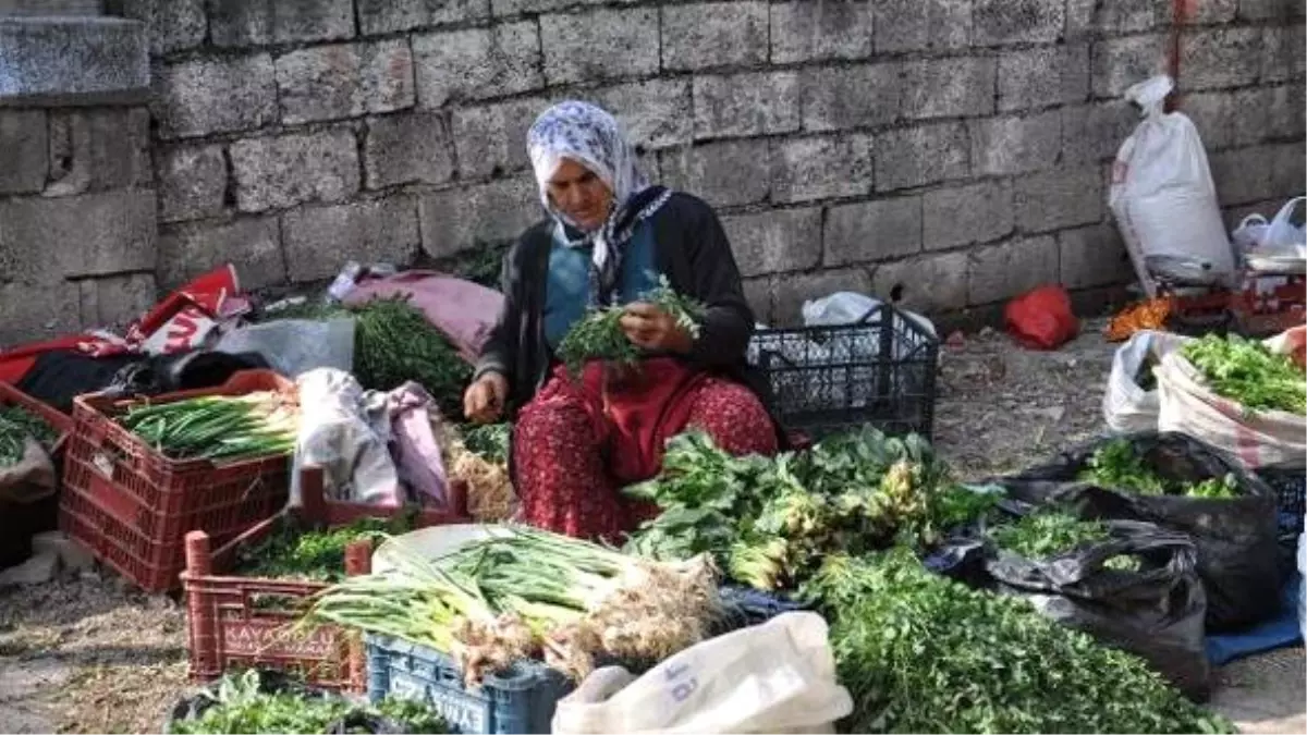 Pazarcı Kadınlar 8 Mart\'ta da Çalıştı