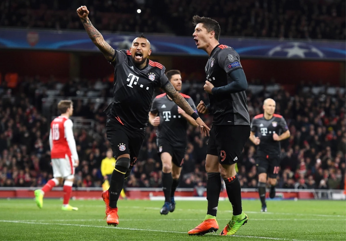 Bayern 5\'ledi, Arsenal\'liler Çıldırdı