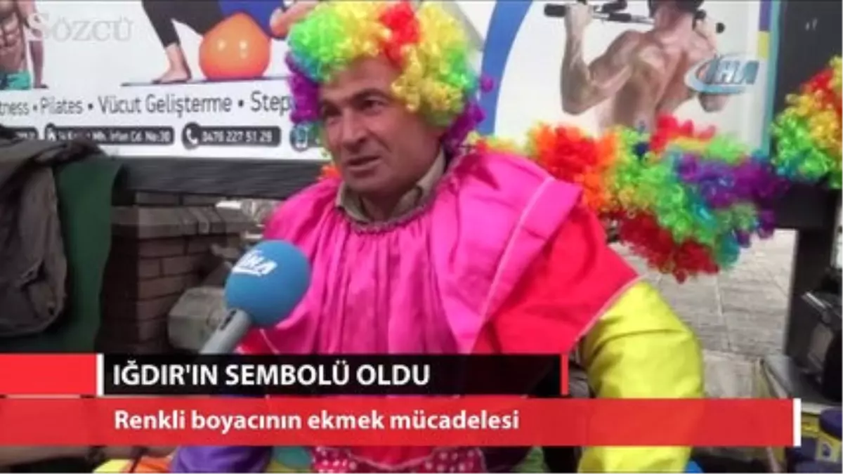 Renkli Boyacının Ekmek Mücadelesi